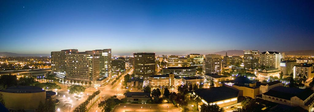 San jose city landscape